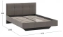 Кровать полутораспальная Элис Тип 1