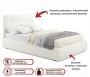 Кровать полутораспальная Selesta с матрасом PROMO B COCOS 2000x1200