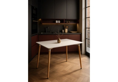 Стол деревянный Woodville by Лайфмебель Table 120 white / wood