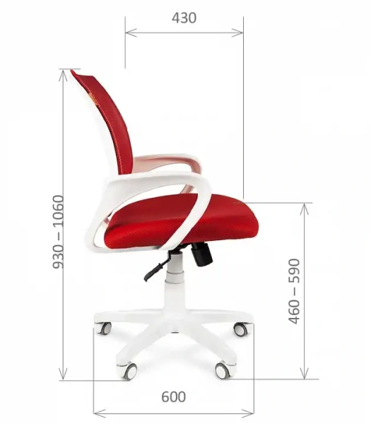Кресло компьютерное Chairman 696