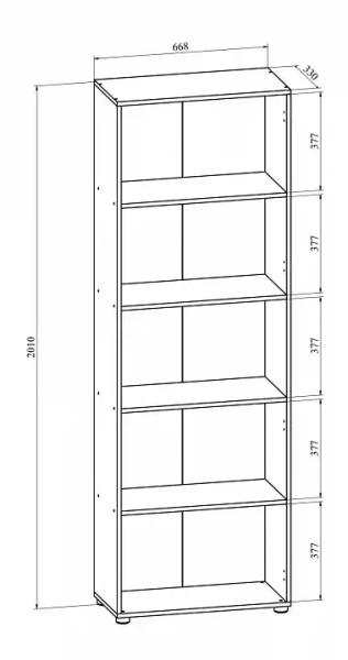 Шкаф-витрина Офис ОФ-303К