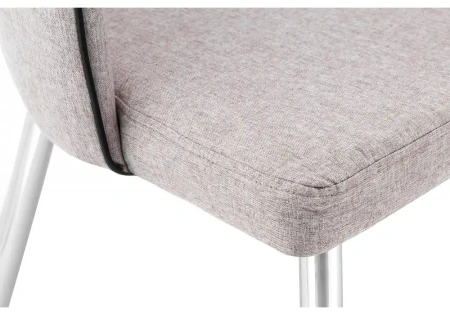 Стул на металлокаркасе Woodville Benza beige fabric