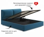 Кровать двуспальная Vita 2000x1600 с ПМ