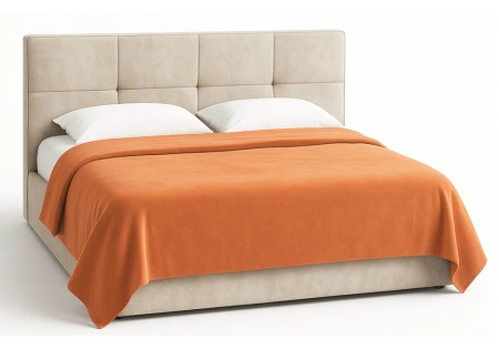 Кровать Woodville Манака 160х200 бежевая