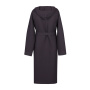 Гамлет (антрацит) S Мужской Халат с капюшоном
