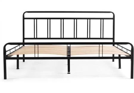 Кровать Woodville Рейк 140х200 черная
