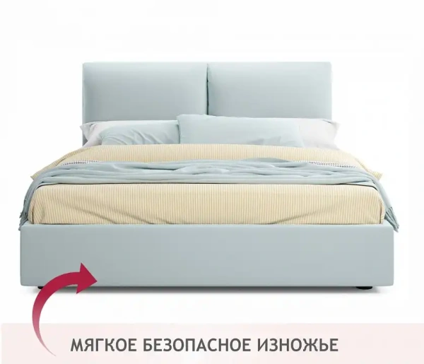 Кровать двуспальная Vita 2000x1600 с ПМ