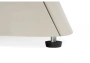Керамический стол Woodville Grig 165(240)x90 серо-бежевый