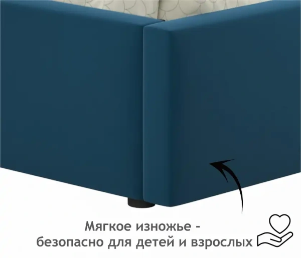 Кровать полутораспальная Bonna 2000x1200