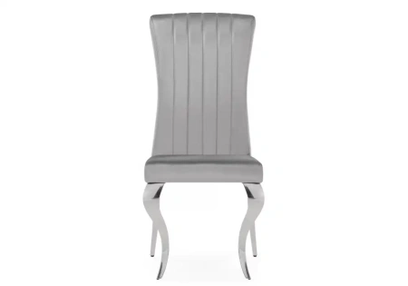 Стул на металлокаркасе Woodville Lund dark grey / steel