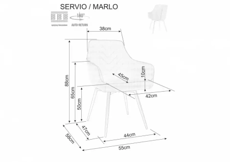 Стул Servio Brego 7