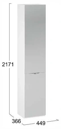 Шкаф для белья Глосс СМ-319.07.012