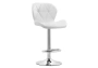 Барный стул Woodville Trio white / chrome