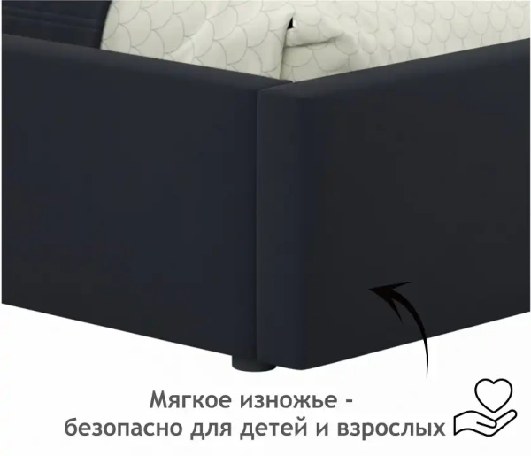 Кровать полутораспальная Bonna 2000x1200