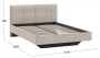 Кровать полутораспальная Элис Тип 1