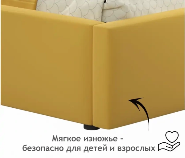 Кровать полутораспальная Bonna 2000x1200
