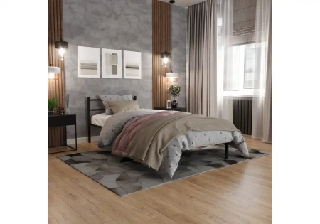 Кровать Woodville Фади 1 90х200 черная