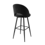Стул барный Джерри мини 900, Черный/Черный Д24