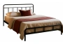 Кровать Woodville Рейк 140х200 черная