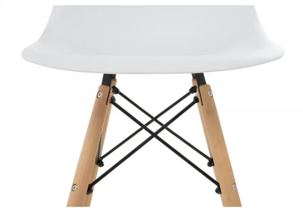 Стул деревянный Woodville by Лайфмебель Eames PC-015 white