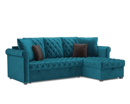 Берлин (Бархат сине-зеленый STAR VELVET 43 BLACK GREEN)
