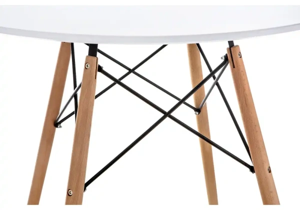 Стол деревянный Woodville by Лайфмебель Table 80 white / wood