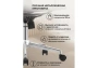 Компьютерное кресло Woodville Reus pu black / chrome