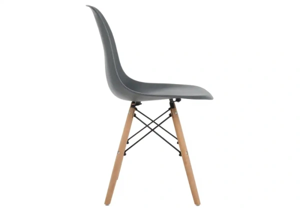 Стул деревянный Woodville Eames PC-015 grey