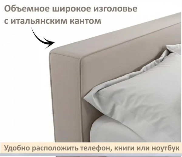 Кровать двуспальная Skandi 1600