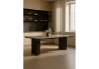 Керамический стол Woodville Мален 240x110 mineral stone baldoser / черный