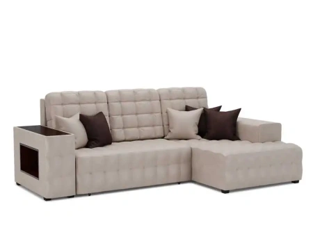 Мадрид Правый угол (бархат бежевый STAR VELVET 6 BEIGE)