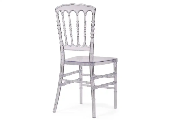 Пластиковый стул Woodville by Лайфмебель Chiavari 1 clear white