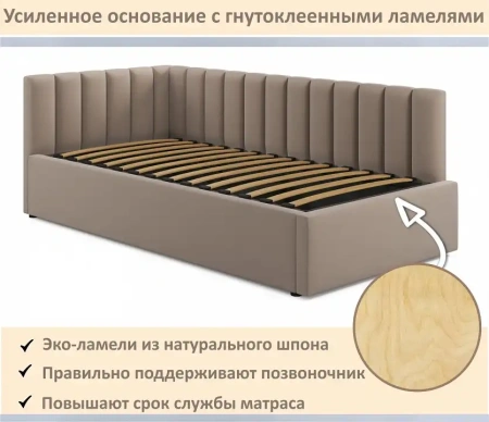 Кровать односпальная Milena 900