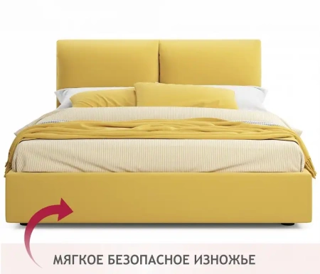 Кровать двуспальная Vita 2000x1600 с ПМ