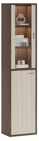 Шкаф-витрина Домино СУ(ш1в2)+1ФГ+1ФС