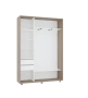 Шкаф-купе PRIME, 140х45х230 Шимо светлый