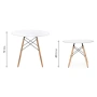 Стол деревянный Woodville by Лайфмебель Table 90 white / wood