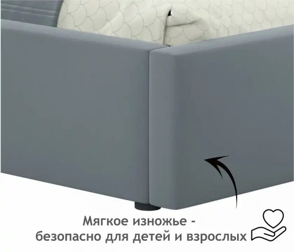 Кровать полутораспальная Bonna 2000x1200