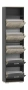 Шкаф для обуви Санти НМ 013.26